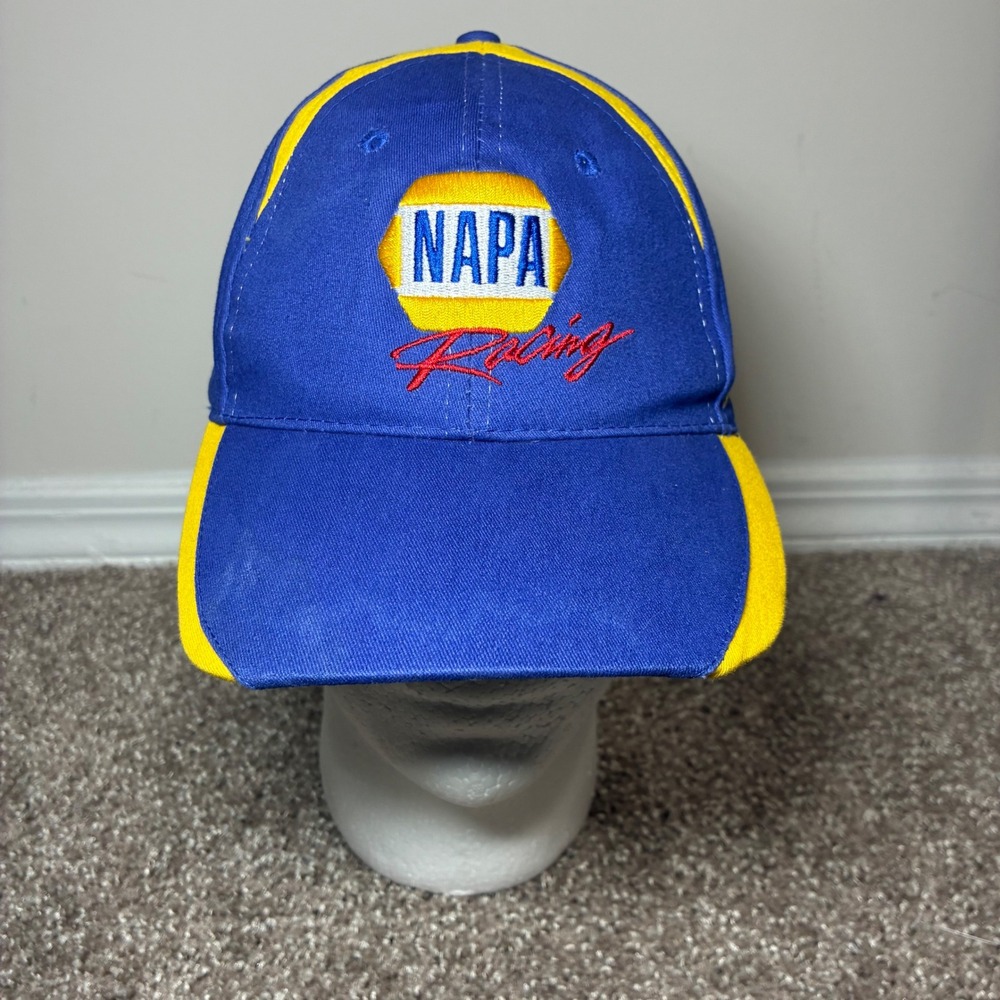 NAPA Racing Hat Men OSFA Blue Ron Capps NHRA Racing Nascar Casual Strapback